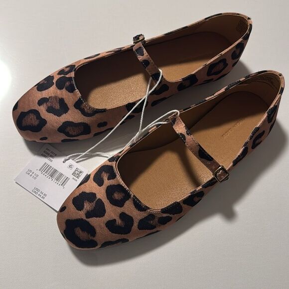 Leopard Flats Womens 8.5 Comfort American Eagle - Picture 1 of 4